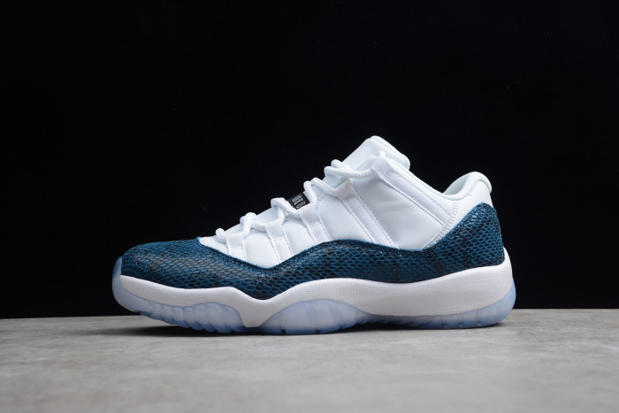 Air Jordan 11 Low “Navy Blue Snakeskin” CD6846-102