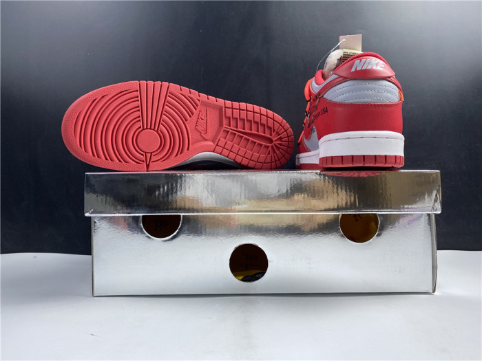 OFF-WHITE x Dunk Low ‘University Red’ CT0856-600