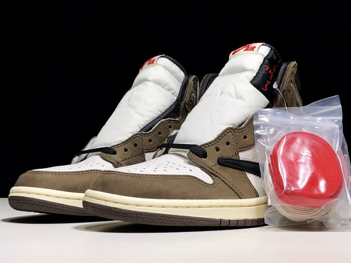 Travis Scott x Air Jordan 1 Retro High OG ‘Mocha’ – CD4487 100
