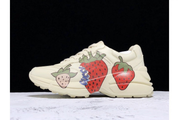 G*u*i 2019 ss casual style leather low-top sneakers 576963 drw00 9522