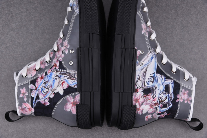 DR B23 OBLIQUE HIGH TOP SNEAKER